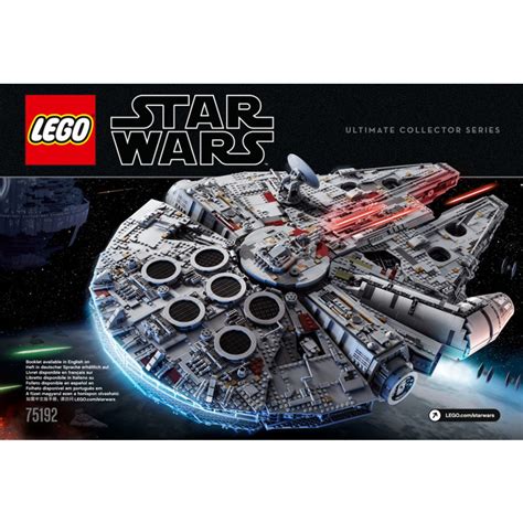 lego star wars millennium falcon instructions